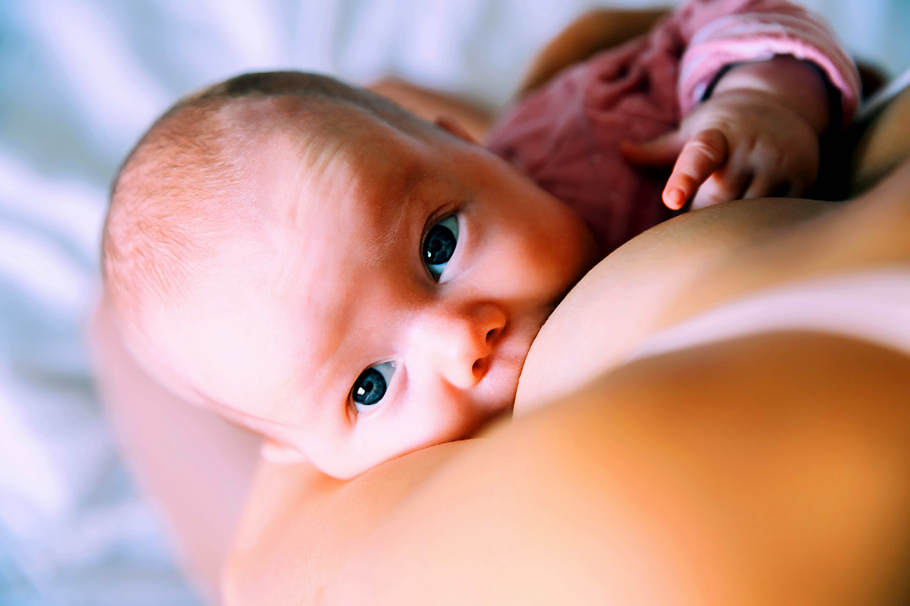 Mommy Breastfeeding Baby